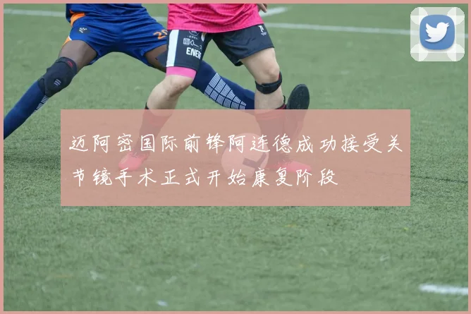 迈阿密国际前锋阿连德成功接受关节镜手术正式开始康复阶段